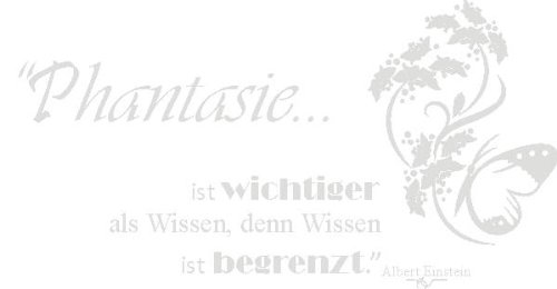 Indigos Wall Sticker, Vinyl, Silber, 160 x 83 cm