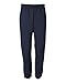 Adult 9.5 oz. Super Sweats® NuBlend® Fleece Pocketed Sweatpants 3XL J NAVY