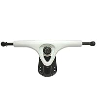 Rollcub 180mm 50° Longboard Skateboard Trucks (7in whiteblack)