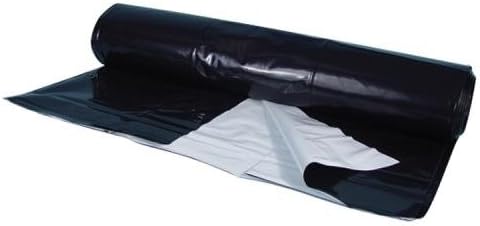 Panda Black & White Poly Film 10 ft x 25 ft Roll