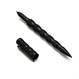UZI Tactical Pen Defender Tactical Glass Breaker Pen with Glassbreaker Carbide Tip Striking Point Black