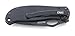 CRKT Pazoda Black Folding Pocket Knife, Serrated Edge 6490K