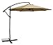 Ace Evert Offset Umbrella 8074, 10 ft, Polyester, Beige