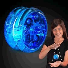 blinkee Blue Yo Yo Flashing Light Up Toys by