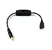 LoveRPi 2.5A 4.0mm x 1.7mm Barrel Plug Power Supply Adapter Charger with Inline Click On/Off Power Switch