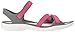 Crocs Women's Swiftwater Webbing Sandal W Sport, paradise pink/smoke, 9 M US