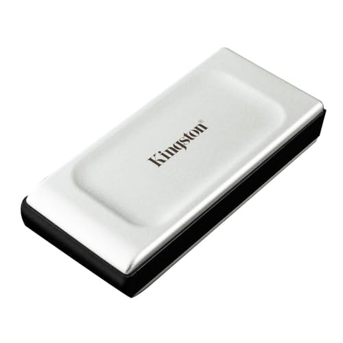 Kingston XS2000 4TB External SSD USB 3.2 Gen 2 Portables Laufwerk Silber-SXS2000/4000G