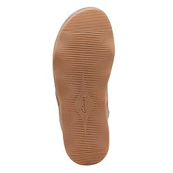 Clarks Women's Brynn Glide Clog, Pebble Suede, 9