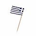 US Toy Greek Flag Theme Food Toothpicks (Lot of 144)