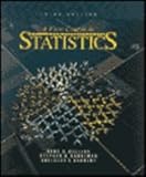 A First Course-Statistics, Sellers, Gene R. and Vardeman, Stephen B., 0673381242