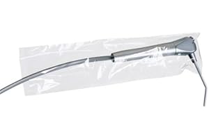 ISMILE DENTAL PRODUCTS Mydent BF-3000 Air/Water Syringe Sleeves, 2.5' x 10", Clear (Pack of 500)