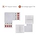 20-Pack L Shape 4 Pins Connector JACKYLED 10mm Right Angle Corner Solderless Connector 12V 72W Clip for 3528 5050 SMD RGB Fireproof Material 4 Conductor LED Strip Lights Strip to Strip