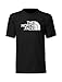 The North Face Mens Short Sleeve Half Dome Tee TNF Black/TNF White Size Large