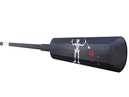 Wooden Blackbeard's Decorative Pirate Rowing Oar with Hooks 62 - Paddle Oar
