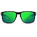WearMe Pro - Premium Polarized Mirror Lens Classic Square Style Sunglasses