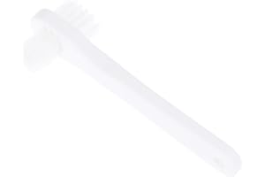 Double Headed Denture Brush Cleaning Tool Smooth Hair Toothbrush Dentist Recommended Cleaner for Home Travel Small Double Hea
