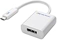Cable Matters USB 3.1 Type C (USB-C & Thunderbolt 3 Port Compatible) to DisplayPort 4K UHD Adapter in White