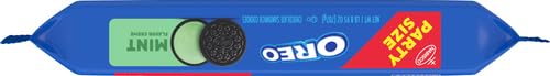 OREO MINT CREME CHOCOLATE SANDWICH COOKIES, PARTY SIZE, 24.95 OZ