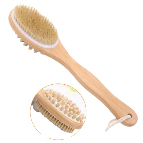 Yes Cart Wooden Body Brush 2 in 1