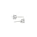 CAETLE ®925 Sterling Silver Zirconia Stud Earrings