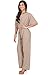 KOH KOH Womens Short Sleeve Long Pants Suit Jumpsuit Playsuit One Piece Romper