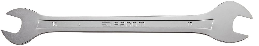 FACOM 31.16X17 Series 31 Metric Extra-Slim End Wrench, 16 mm x 17 mm