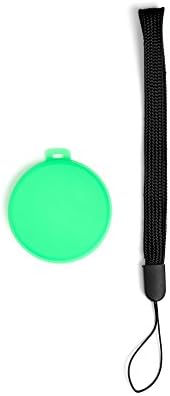Light Green Silicone Protective Lens Cover Cap for DJI Inspire 1 / DJI Osmo Camera by C11