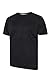5 Pack:Men’s V Neck Quick Dry Fit Dri-Fit Short Sleeve Active Wear Training Athletic Essentials T-Shirt Tee Fitness Gym Workout Undershirt Top-Set 3,Sthumb 2