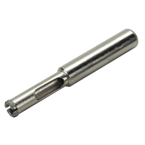 wolfcraft Ceramic Diamond Coated Annular Bit, with Shank I 5917000 I for Installing Bathroom Fittings and Cable bushings in Tiles or Glazed Tiles, Cutting Depth 30 mm