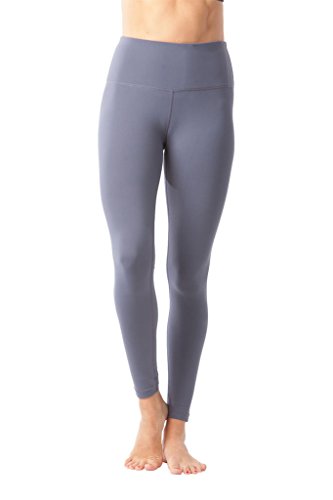 90 Degree By Reflex – High Waist Powerflex Legging – Tummy Control – Violet Storm – Large