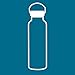 MIRA 17 Oz Stainless Steel Vacuum Insulated Water Bottle | Thermos Keeps Drink Cold for 24 hours & Hot for 12 hours, Doesn't Sweat | Large Powder Coated Flask with 2 Lids | Hawaiian Blue