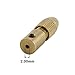 PZRT 2.0mm 13 IN 1 Copper Drill Chuck Kit Electric Grinder Accessories Self-Tightening Micro Twist Drill Chuck Collet Clamp Set Fit 2.0mm Motor Shaft Electric Grinder Rotary DIY Tool
