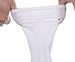COME-ON 2-Pairs Unisex Outside Athletic Hand Cover Cooling UV Protection Arm Sleeves(1 Pair White + 1 Pair Black)