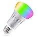 Smart LED Light Bulb, Wi-Fi Light Bulb, Multicolored LED Light Bulbs, A19, Dimmable, Smartphone Controlled Daylight & Night Light, Home Lighting, Compatible with Alexa ... primary