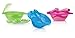 Nuby Easy Go Bowl with Snap-In Fork and Spoon, Colors May Vary