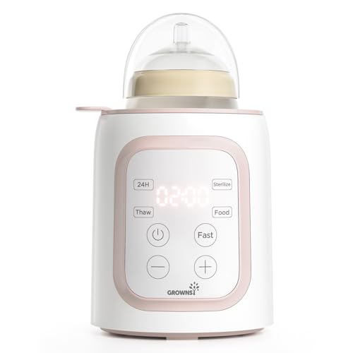 Grownsy 8-in-1 OG Fast Bottle Warmer Blush