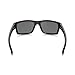 Oakley Men's OO9264 Mainlink Rectangular Sunglasses, Polished Black/Black Iridium, 57 mm