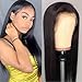 Straight Human Hair Lace Front Wigs Vshow Hair Human Hair with Baby Hair Pre Plucked for Black Women Remy Virgin Hair Lace Wigs 22 Inches