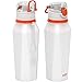 Collapsible Water Bottle - Premium Reusable Sports and Travel Water Bottles - Safe BPA Free - FDA Approved Medical Grade Silicone - Leak Proof, Foldable, Outdoor, Hiking, Fitness, Gym Flask - 26 oz