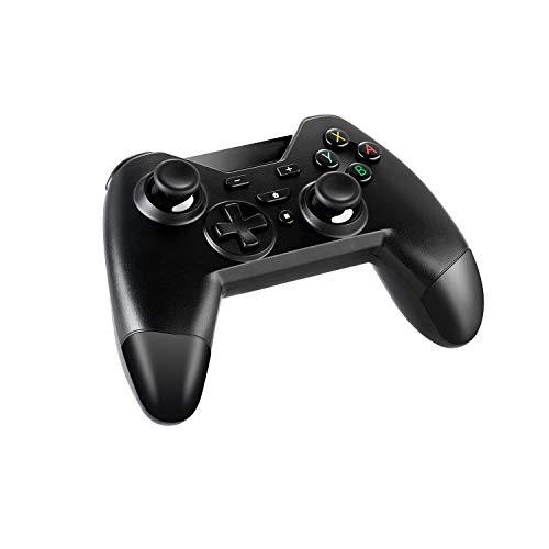 UXSIO Wireless Pro Controller for Nintendo Switch, Bluetooth Switch Game Controller with Built-in Gyro and Gravity Sensor, Remote Gamepad Joypad Joysticks Dual Vibration and Screenshot (Black)