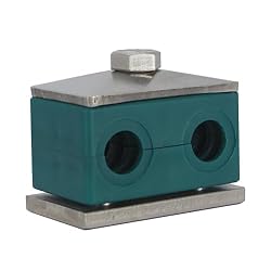 Tubeclo 18MM Twin Series Clamp, Polypropylene with