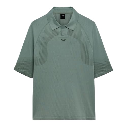 Oakley Mens Fusion UV Top, Aviator Green, Large