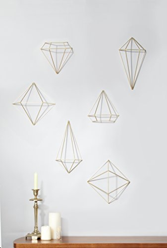 Umbra-Prisma-Geometric-Sculptures-Decorate-Your-Wall-with-Modern-Metallic-Wire-Shapes-Table-top-Ceiling-Dcor-Set-of-6-Brass