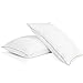 Italian Luxury Plush Gel Pillows 2100 Series (2-Pack) - Premium Quality Luxury Hotel Collection - Hypoallergenic & Dust Mite Resistant - Queen