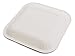 Praity Square Paper Unicorn Themed Plates Set: 16-Pack Waterproof Gold Foil Unicorn Party Supplies | Deluxe Party Plates from Thick Paper | Disposable Plates for Birthday, Kids' Party & More (7 Inch)
