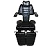 InkChair by InkBed Tattoo Reclining Sturdy Hydraulic Ink Chair Salon Studio Equipment - Black