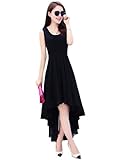 Dasior Women's A-Line Asymmetric High Low Summer Beach Holiday Party Dress