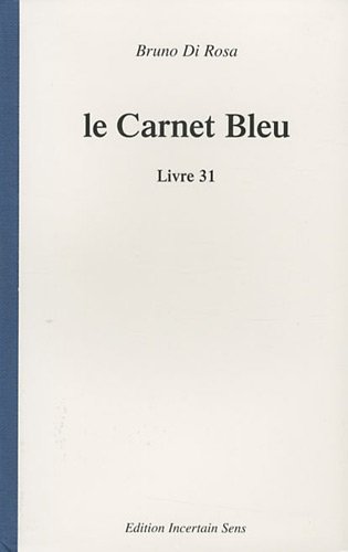Le  carnet bleu
