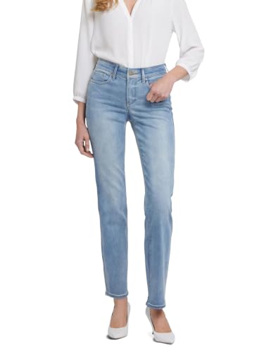 NYDJ Jean Marilyn Ă Jambe Droite, Biscayne, 0 Femme