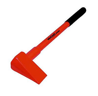 Truper 32415 12-Pound Splitting Maul with 27-Inch Steel Handle, Red